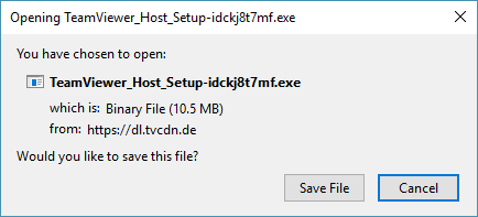 datacate host - QuickSupport App