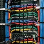 Neat rack cabling