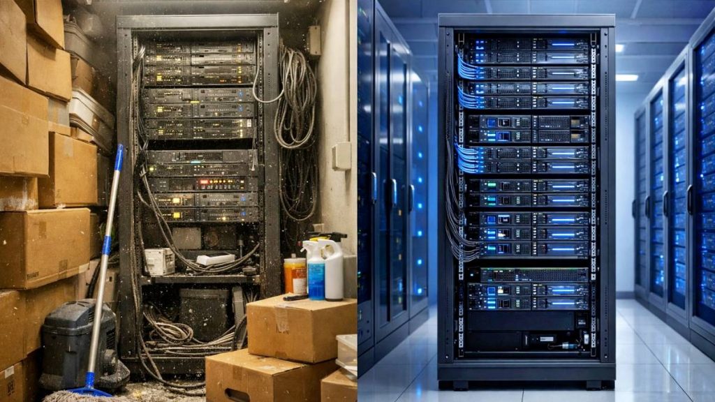 Server closet vs datacenter