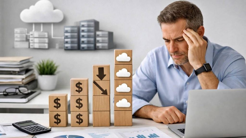 Cloud costs concept image