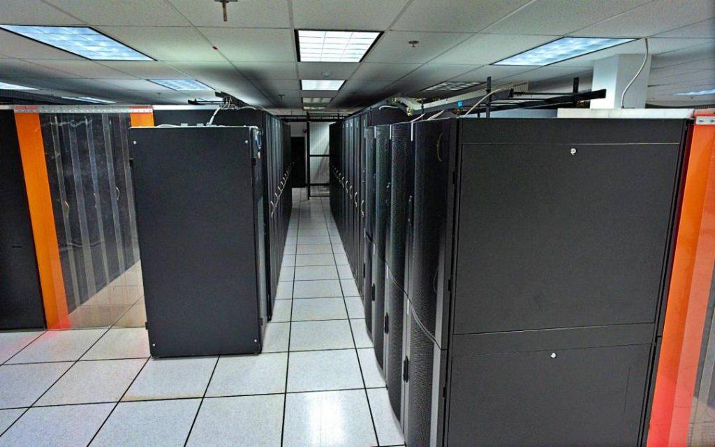 datacate's data center floor